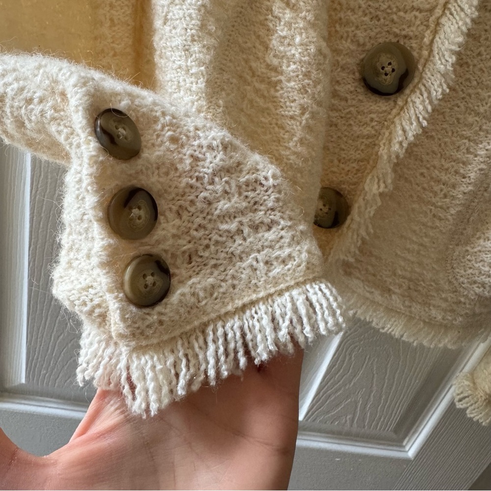 Talbots Tweed Cardigan - Picture 4 of 7